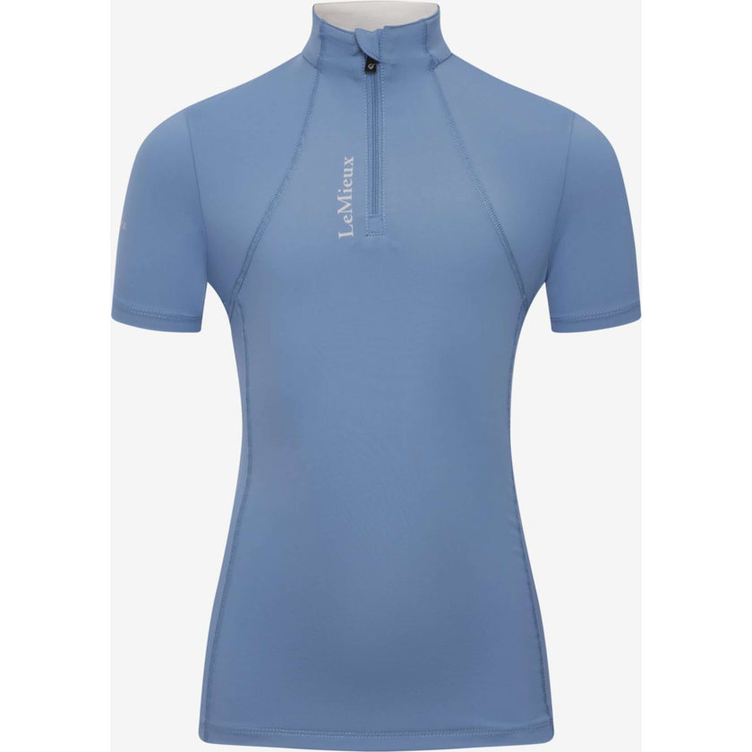 LeMieux Baselayer Young Rider Classique Kurze Ärmel Ice Blue