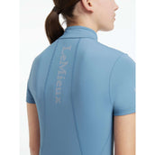 LeMieux Baselayer Young Rider Classique Kurze Ärmel Ice Blue