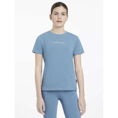 LeMieux T-Shirt Young Rider Classique Ice Blue