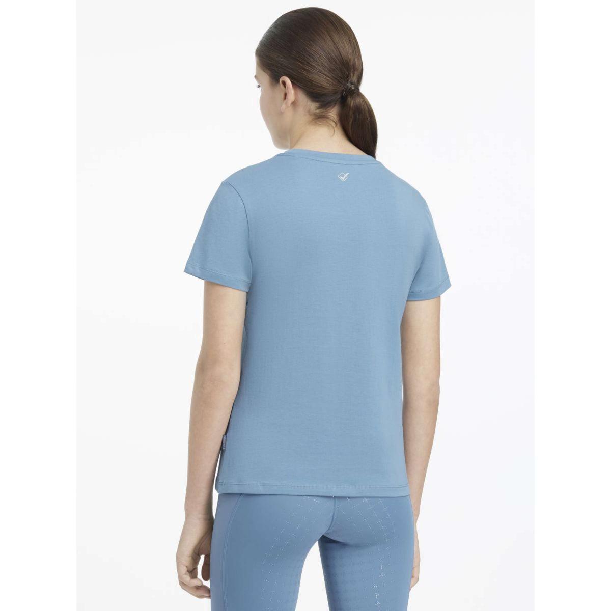 LeMieux T-Shirt Young Rider Classique Ice Blue