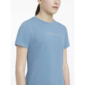 LeMieux T-Shirt Young Rider Classique Ice Blue