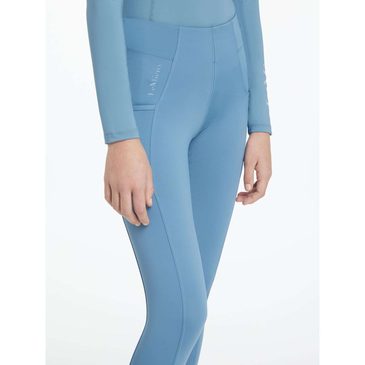 LeMieux Reitleggings Young Rider Orla Ice Blue
