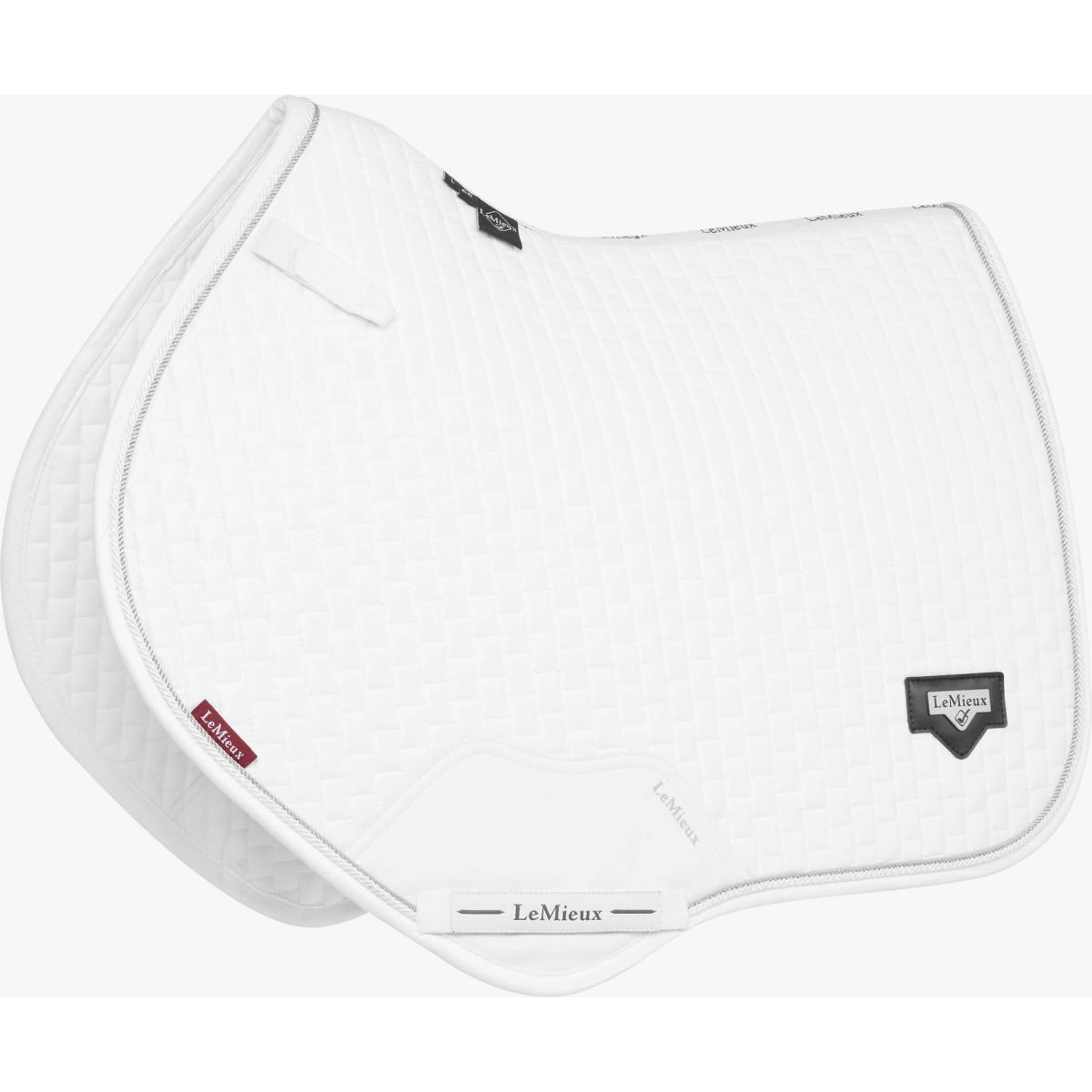LeMieux Schabracke Puissance Suede Close Contact Weiß LeMieux Schabracke Puissance Suede Close Contact Weiß