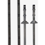 LeMieux Zügel Ergo Grip Rubber Schwarz