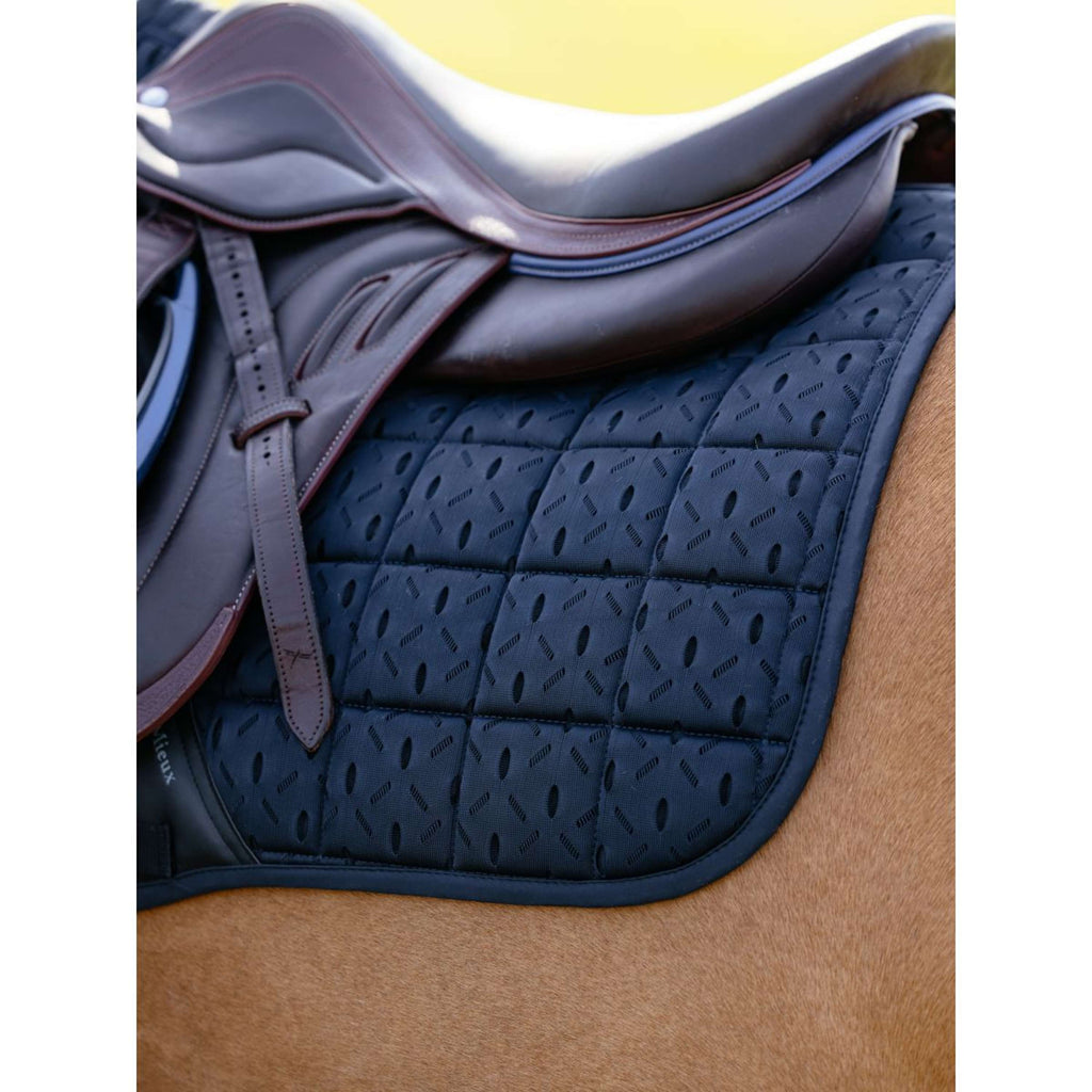 LeMieux Schabracke 3D Mesh Self-Cool Square Springen Navy