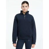 LeMieux Pullover Young Rider Kate Quarter Zip Navy