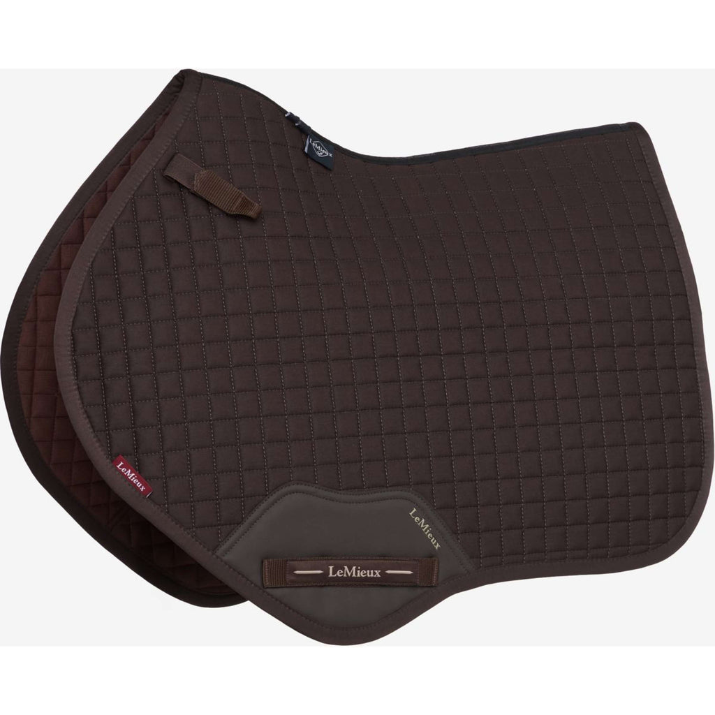 LeMieux Schabracke Cotton Square Close Contact Braun