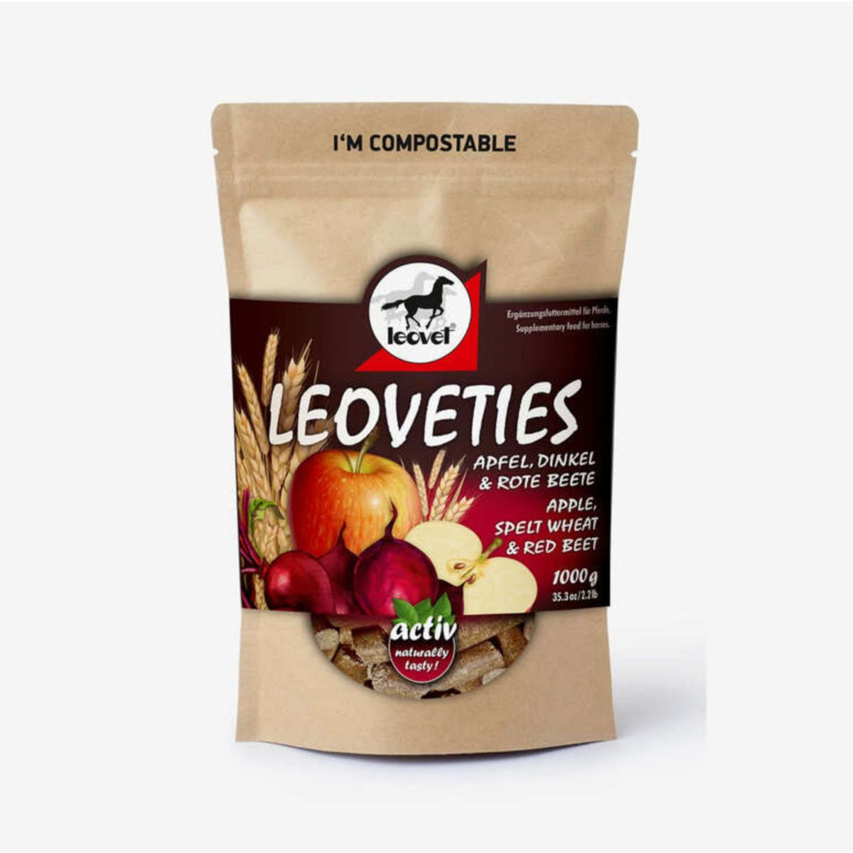 Leoveties Apfel/Weizen/Rote Beete