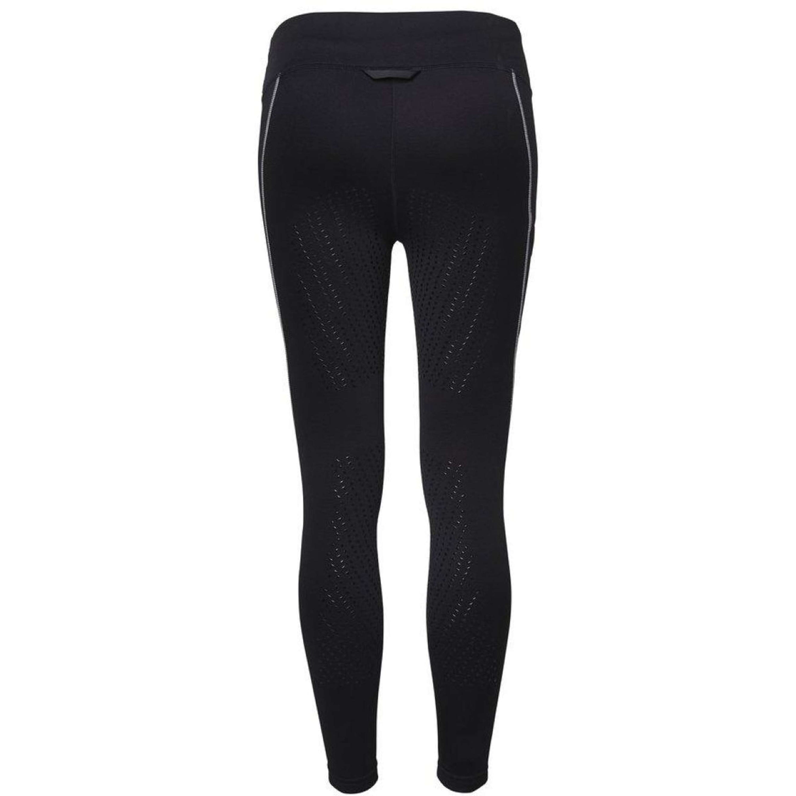 Mountain Horse Reitleggings Jade Grip Half Seat Damen Schwarz