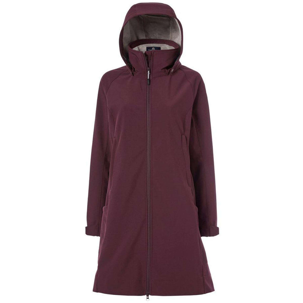 Mountain Horse Jacke Stella Softshell Lang Burgunderrot