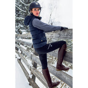 Mountain Horse Reithose Frost Tech mit Silikon Vollbesatz Schwarz