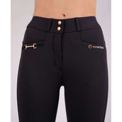 Montar Reithose Molly Rosegold Highwaist Full Grip Navy