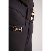 Montar Reithose Molly Rosegold Highwaist Full Grip Navy