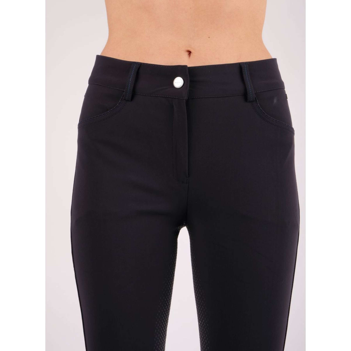 Montar Reithose Magnolia Softtech Full Grip Navy