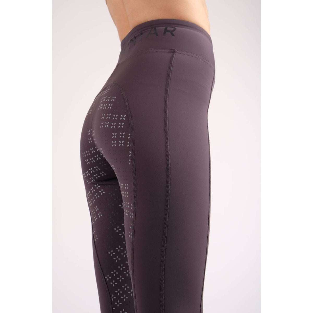 Montar Reitleggings Selena Pull On FullGrip Grau