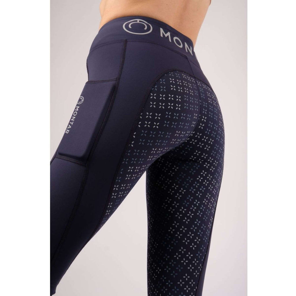 Montar Reitleggings Selena Pull On Full Grip Navy