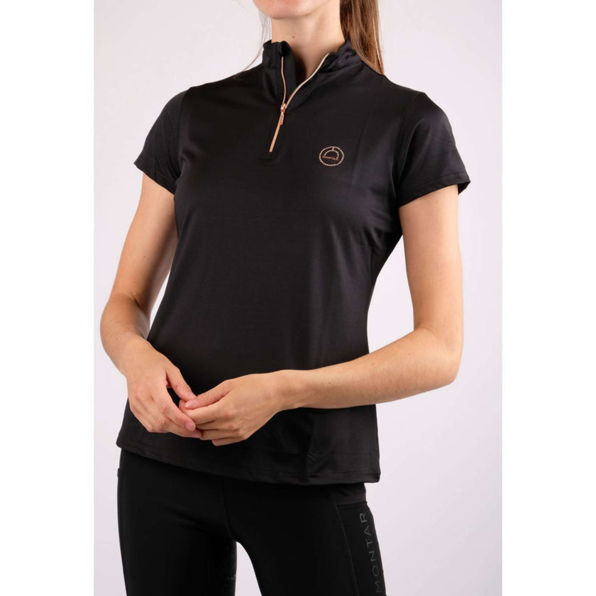 Montar Shirt Everly Rosegold Schwarz