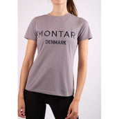 Montar T-Shirt Vera Grau/Navy