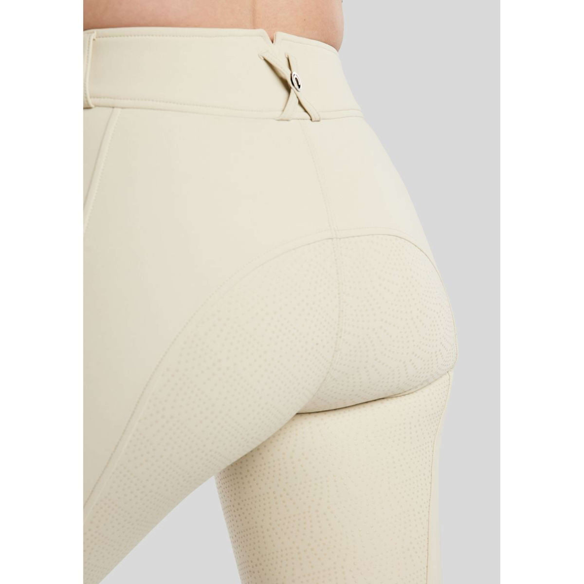 Montar Reithose Megan Full Grip Hellgrau