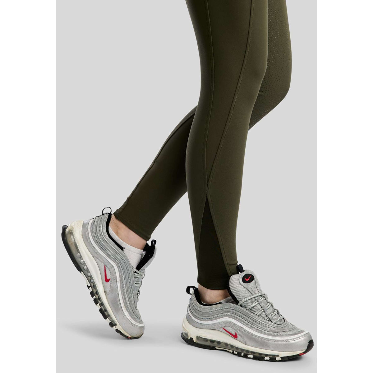 Montar Reithose Megan Full Grip Olive