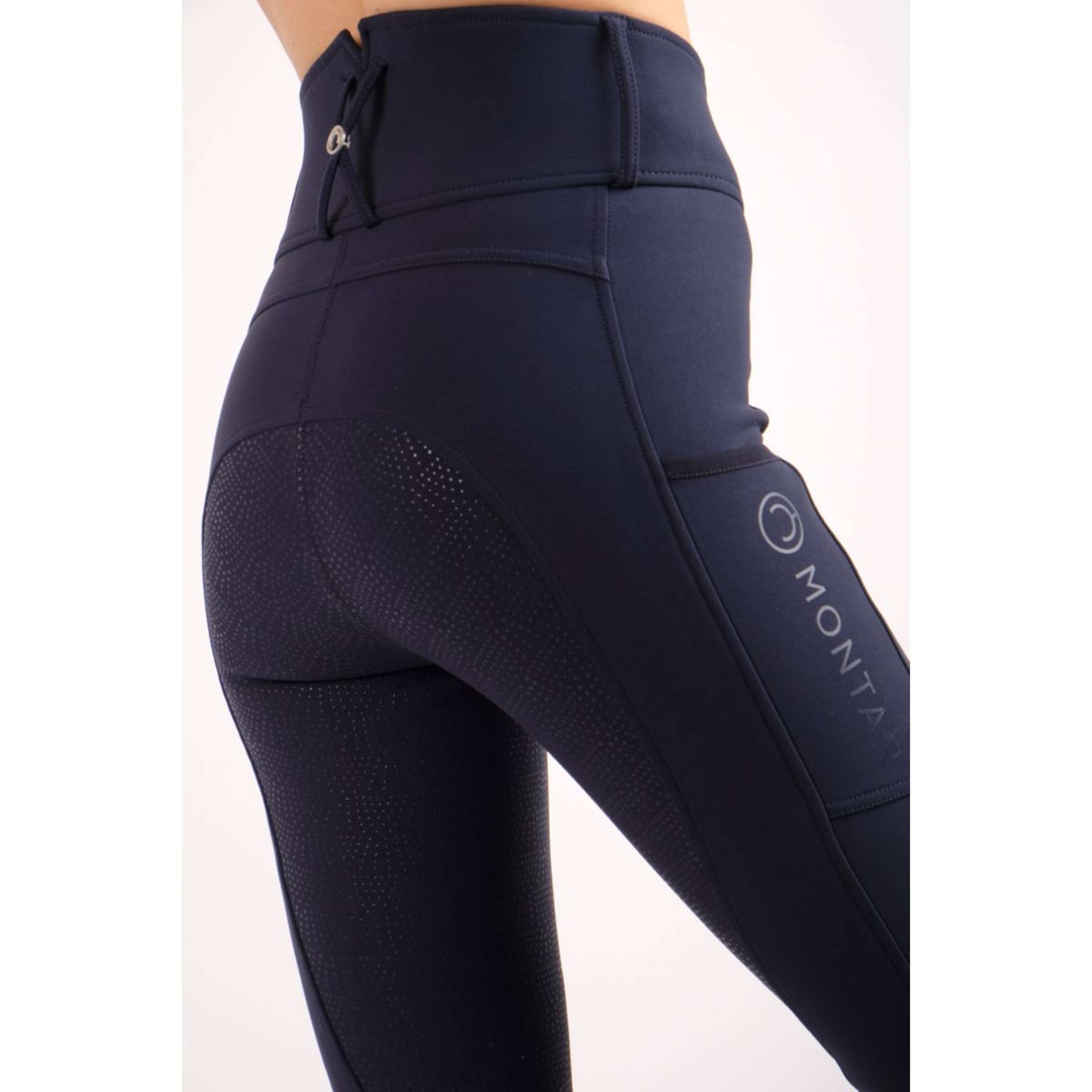 Montar Reithose Mya extra Highwaist Full Grip Navy