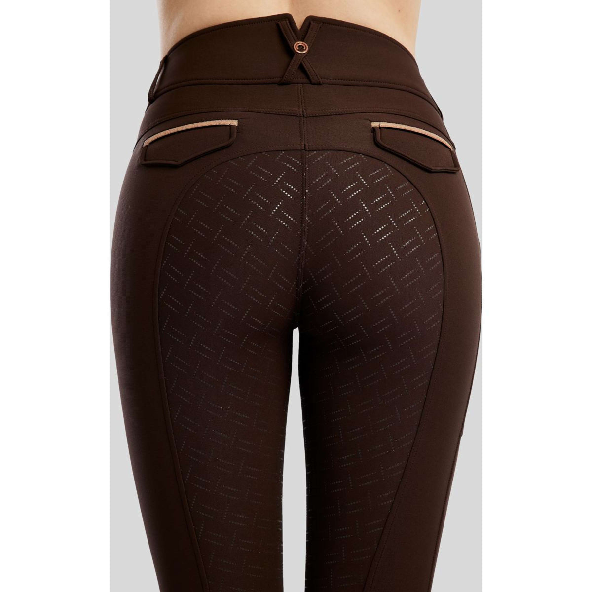 Montar Reithose MoGlenda Full Grip Braun