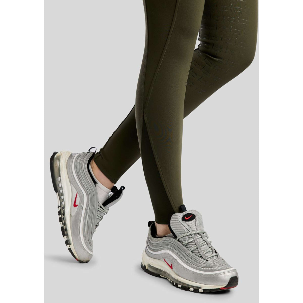 Montar Reithose MoGlenda Full Grip Olive