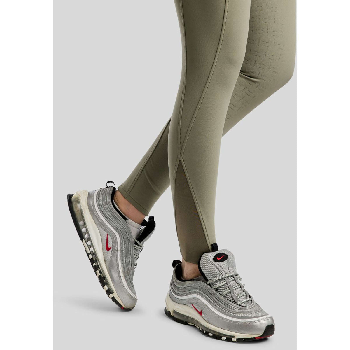 Montar Reithose MoGaia Full Grip Dusty Green