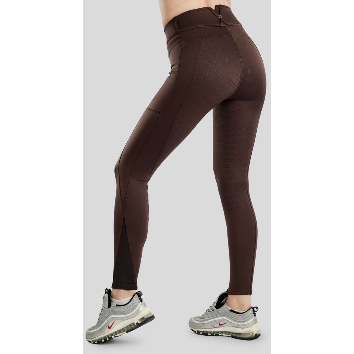Montar Reitleggings MoGlenda Full Grip Braun