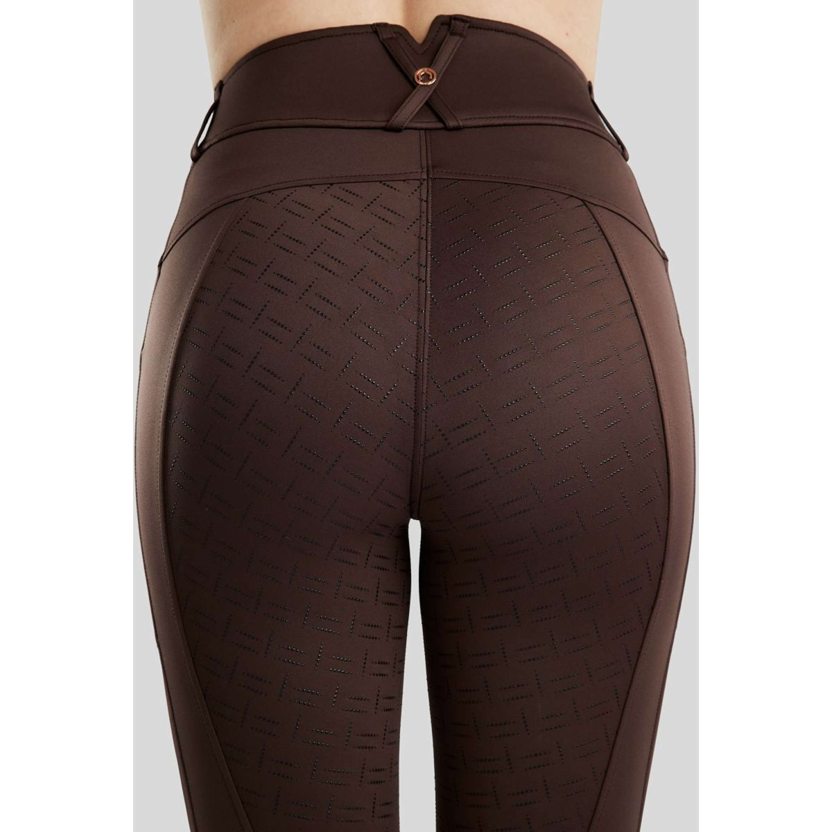 Montar Reitleggings MoGlenda Full Grip Braun