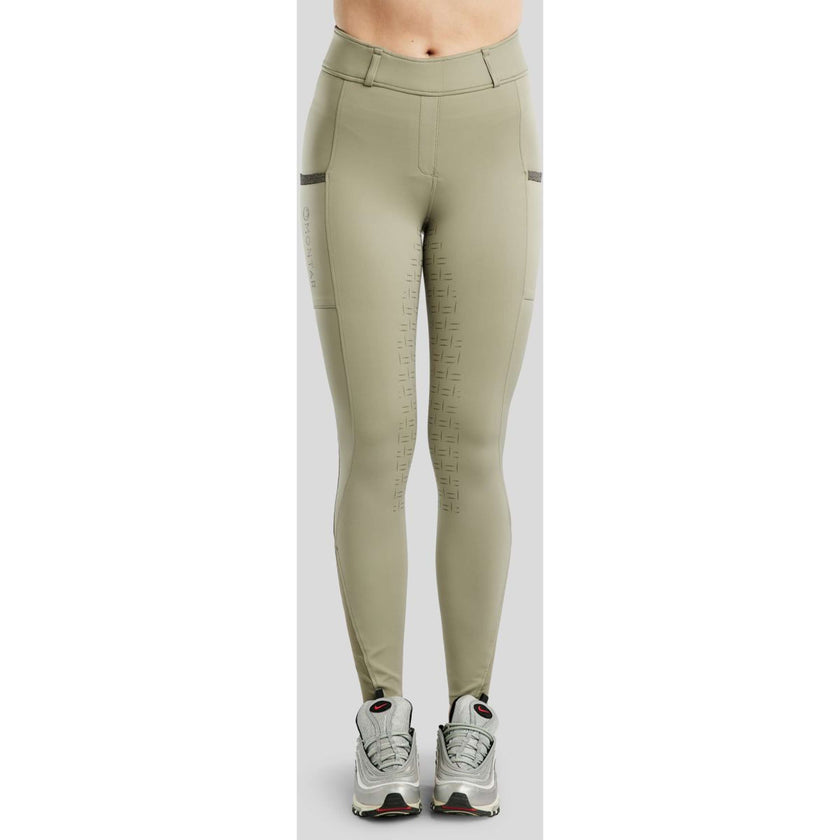 Montar Reitleggings MoGaia Full Grip Dusty Green Montar Reitleggings MoGaia Full Grip Dusty Green