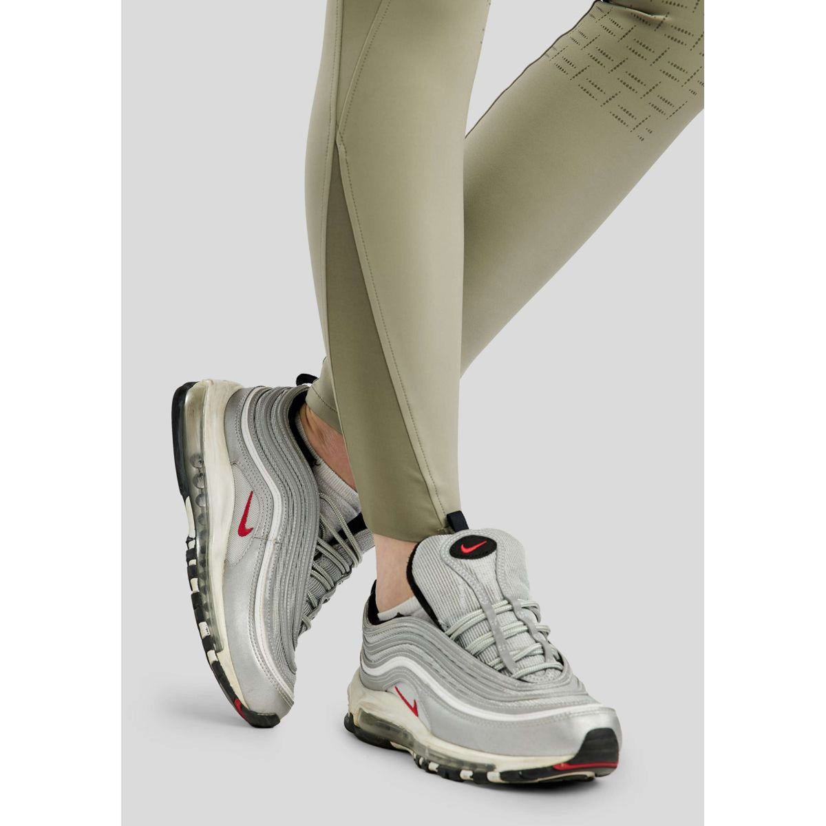 Montar Reitleggings MoGaia Full Grip Dusty Green