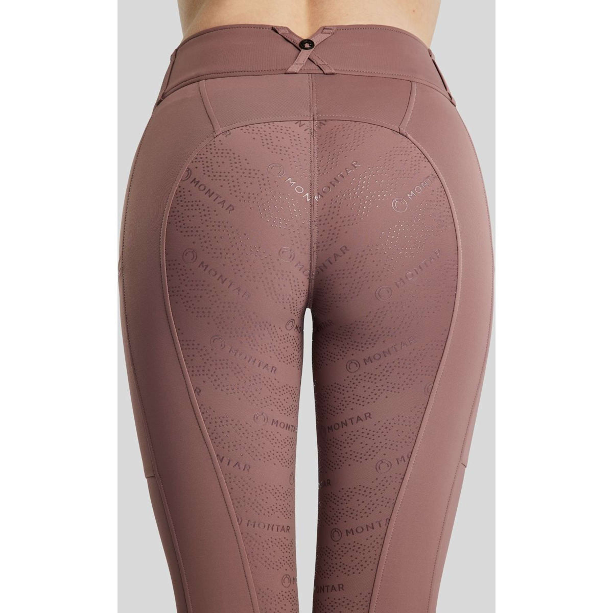Montar Reitleggings MoErica Winter Full Grip Dusty Rose