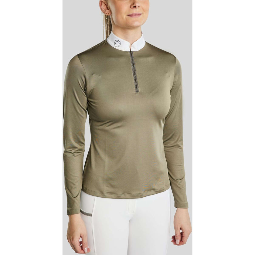 Montar Turniershirt MoGaia Dusty Green Montar Turniershirt MoGaia Dusty Green