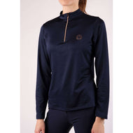 Montar Shirt Everly Rosegold Junior Lange Ärmel Navy