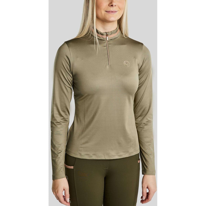 Montar Longsleeve MoGlenda Brushed Dusty Green Montar Longsleeve MoGlenda Brushed Dusty Green