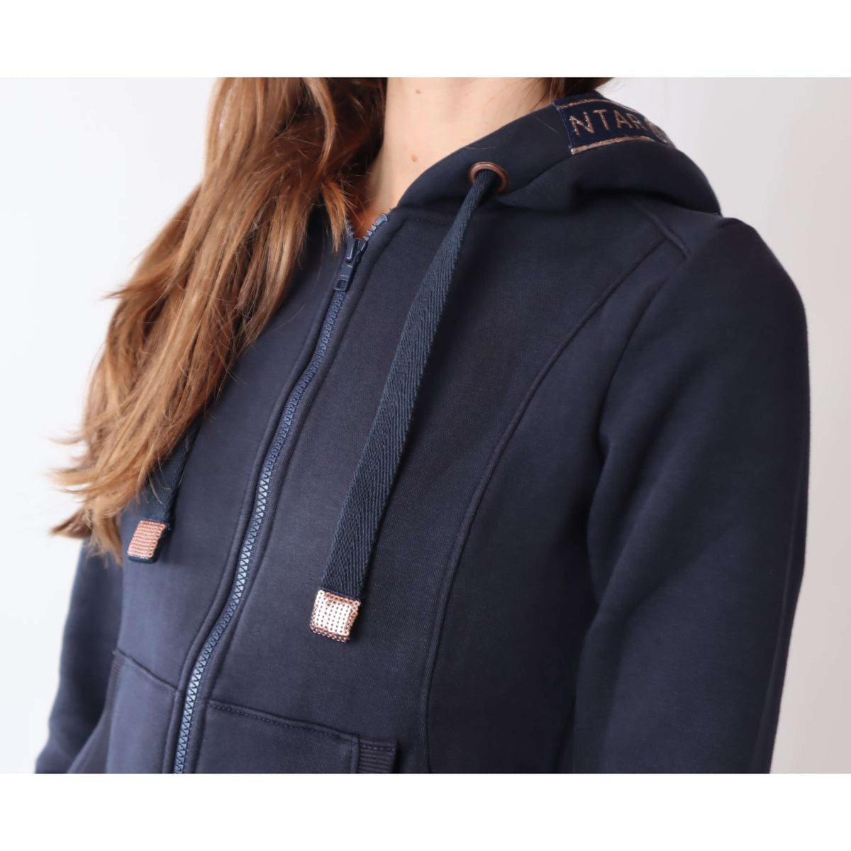 Montar Jacke Macie Rosegold Logo Navy