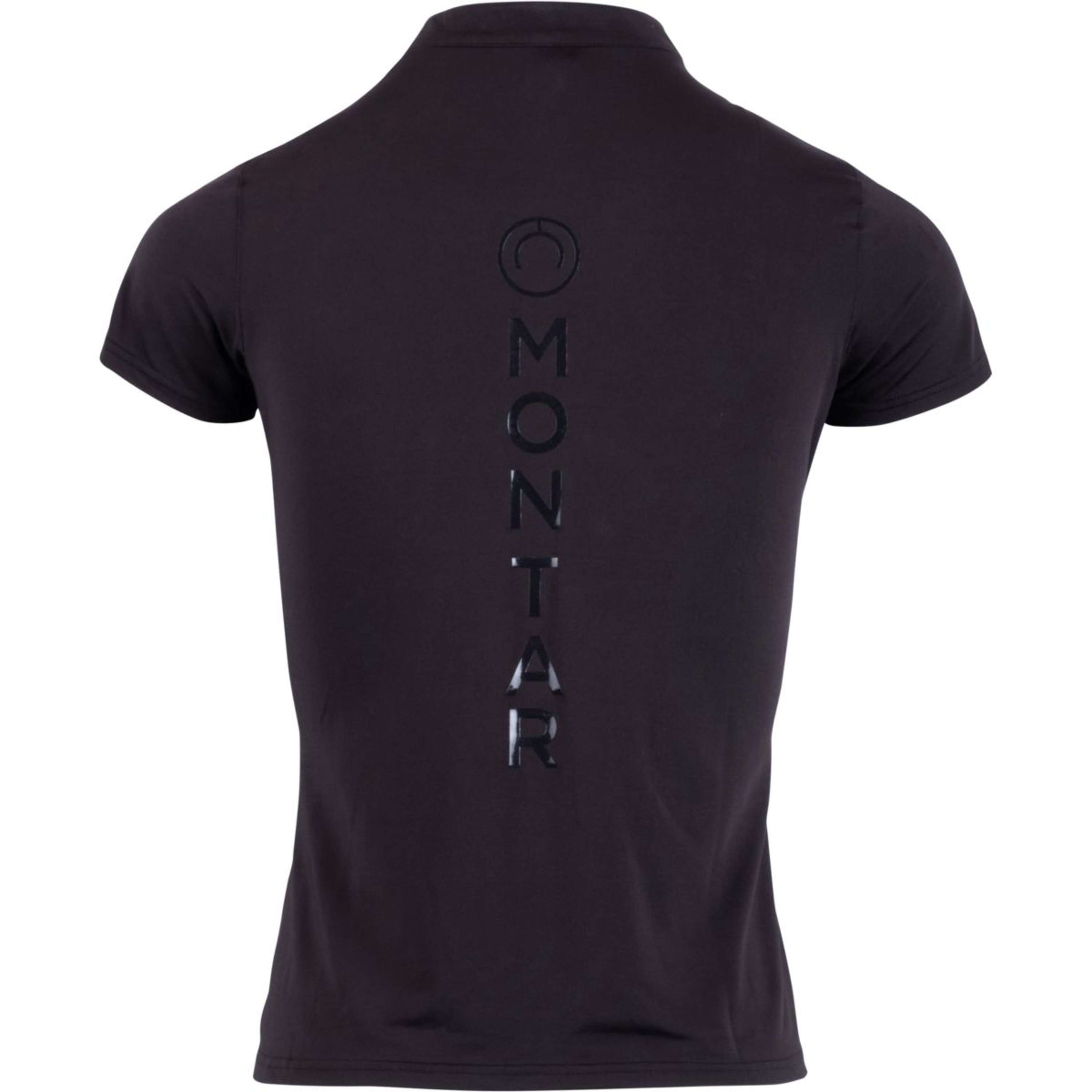 Montar Shirt Melanie Back Vertical Schwarz Montar Shirt Melanie Back Vertical Schwarz