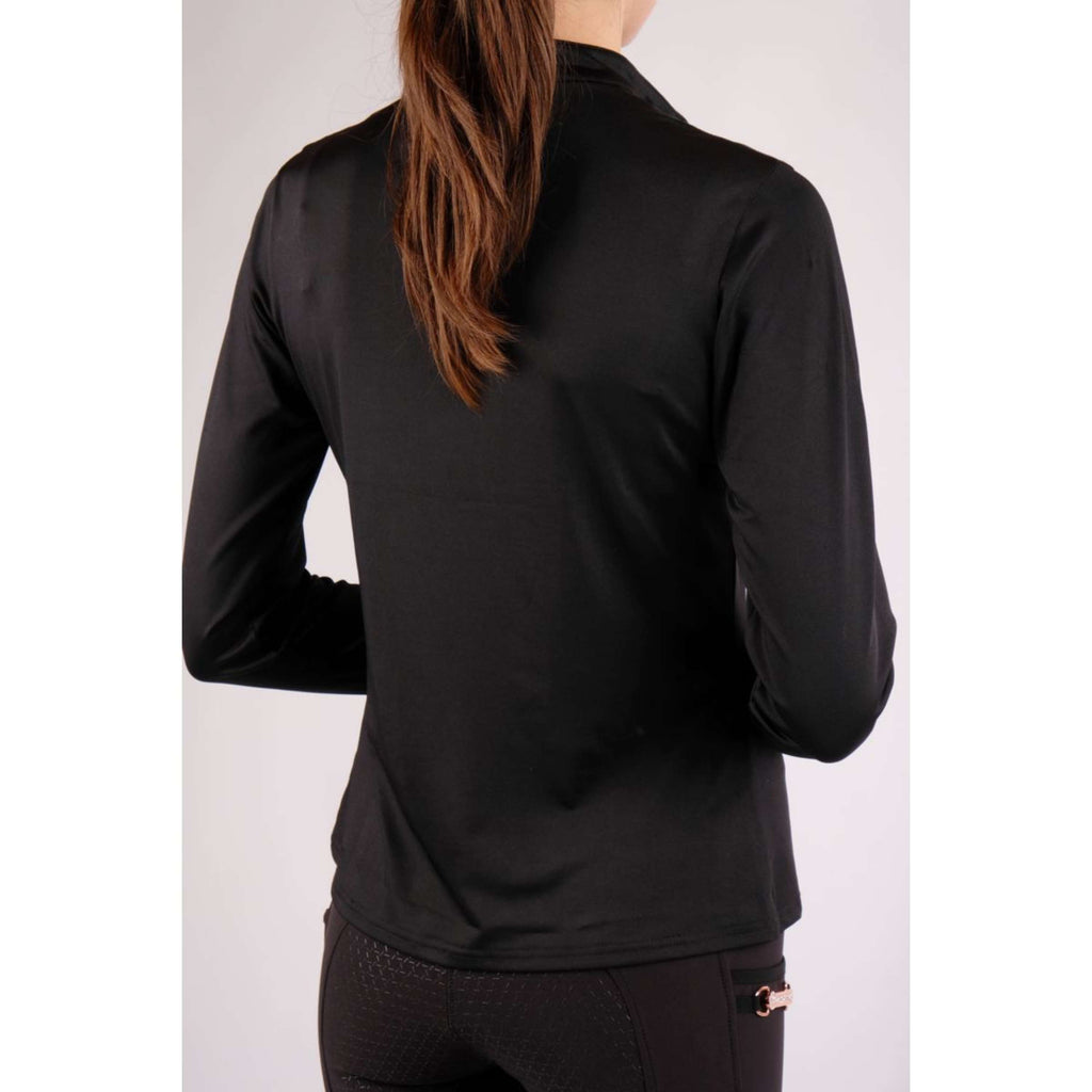 Montar Shirt Everly Rosegold Lange Ärmel Schwarz