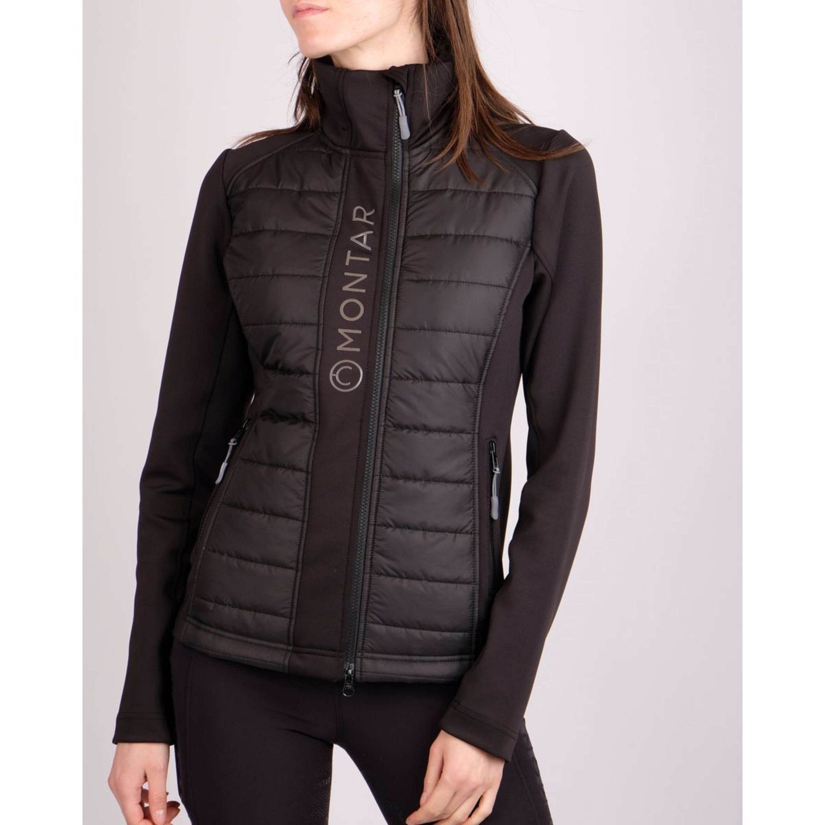 Montar Jacke Emma Quilt Schwarz