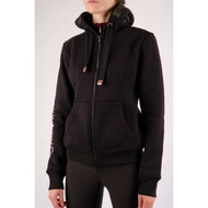 Montar Jacke Macie Rosegold Logo Schwarz