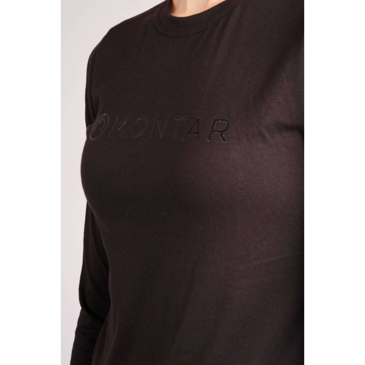 Montar Shirt Tine Logo Schwarz