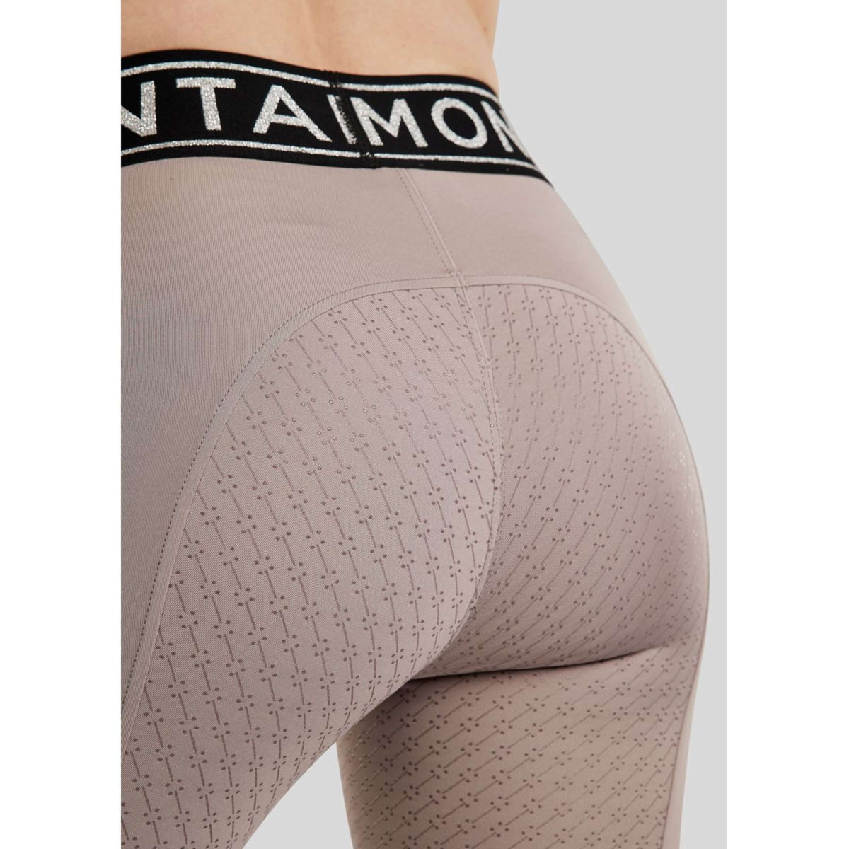 Montar Reitleggings MoSille Full Grip Rose Grey