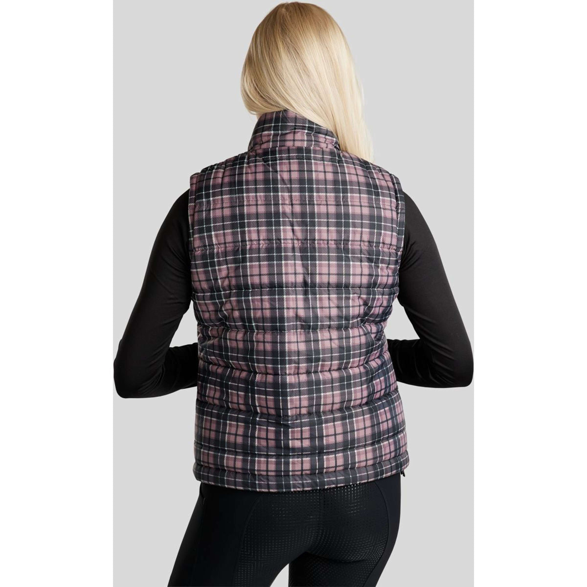 Montar Weste MoCheri Reversible Black Peony