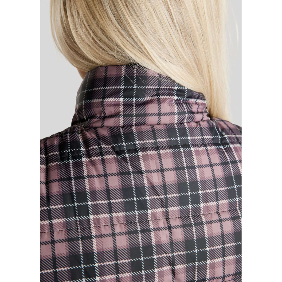 Montar Weste MoCheri Reversible Black Peony