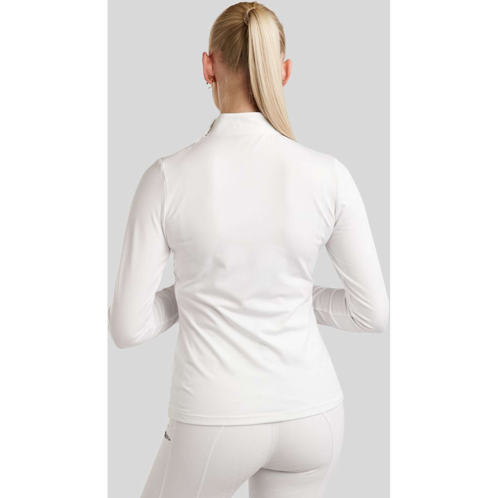 Montar Turniershirt MoEmilia Lange Ärmel Weiß