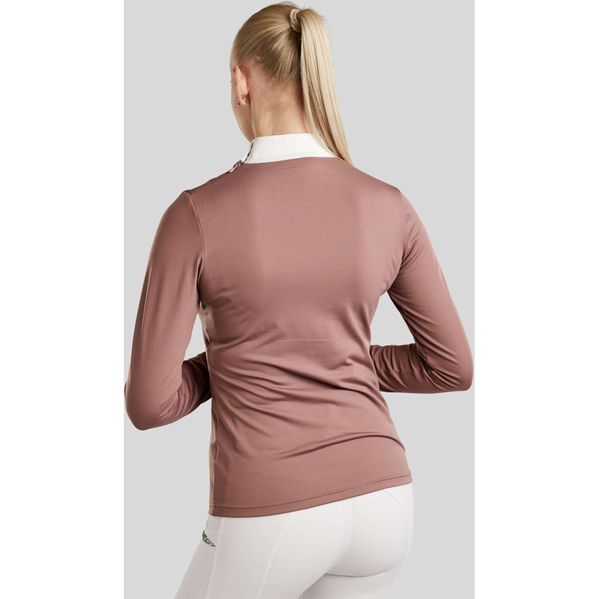 Montar Turniershirt MoEmilia Lange Ärmel Dusty Rose