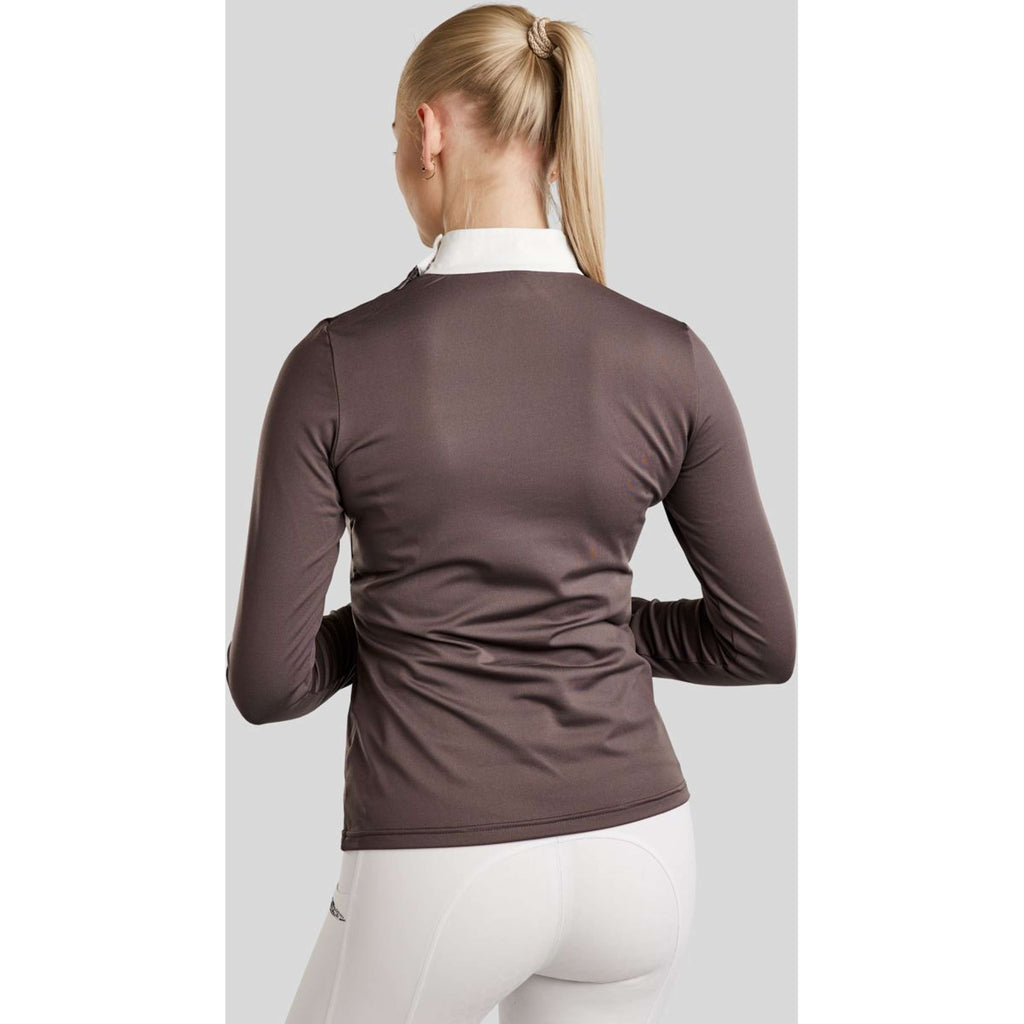 Montar Turniershirt MoEmilia Lange Ärmel Black Peony