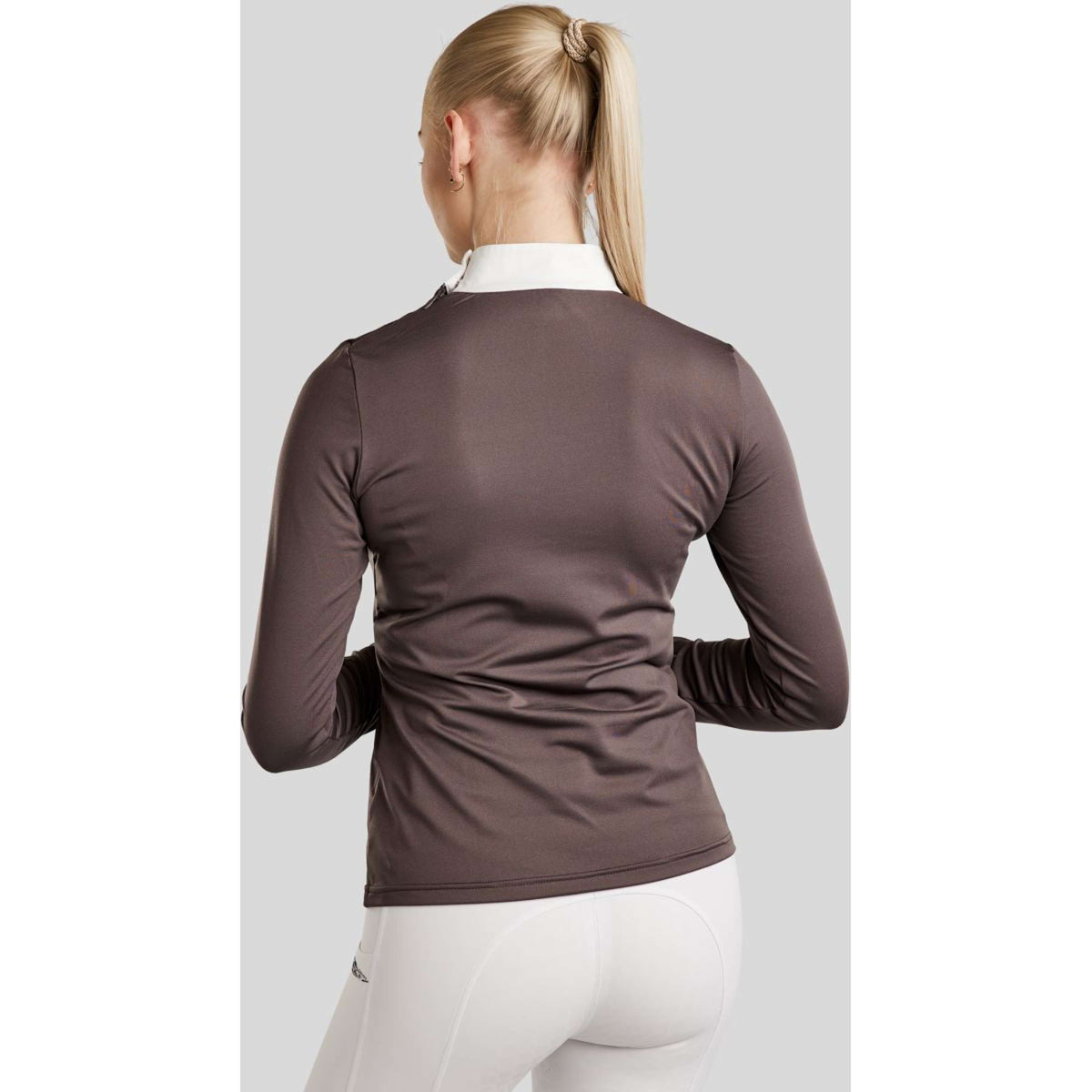 Montar Turniershirt MoEmilia Lange Ärmel Black Peony