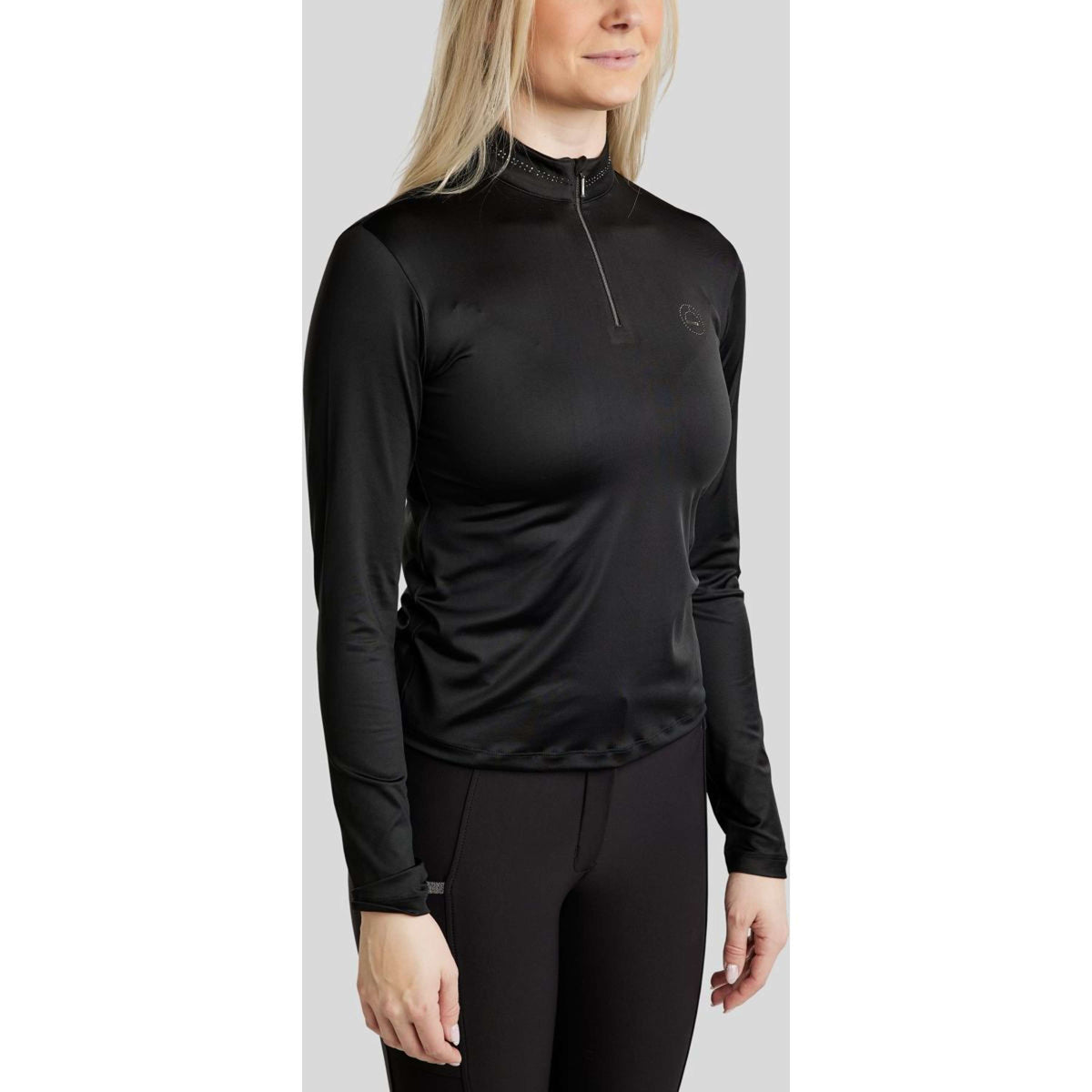 Montar Longsleeve MoEllinor Schwarz